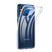 Teleplus Samsung Galaxy M31 Lüks Tpu Silikon Şeffaf Cep Telefonu Kılıfı