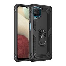 Teleplus Samsung Galaxy M32 4G Vega Yüzüklü Çift Katmanlı Tank Silikon Rose Gold Kılıf