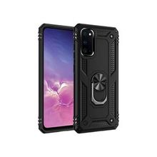 Teleplus Samsung Galaxy S20 Vega Yüzüklü Standlı Tank Kapak Kırmızı Kılıf