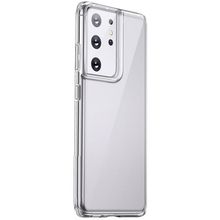 Teleplus Samsung Galaxy S21 Ultra 5g Coss Hybrid Sert Şeffaf Silikon Cep Telefonu Kılıf