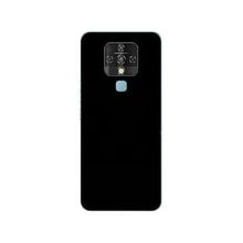 Teleplus Tecno Camon 16 Kılıf Mat Korumalı Biye Silikon Mavi Nano Ekran Koruyucu