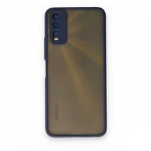 Teleplus Vivo Y20S Hux Kamera Korumalı Silikon Kırmızı Kılıf