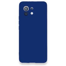 Teleplus Xiaomi Mi 11 Lite Kamera Korumalı Premier Silikon Lacivert Cep Telefonu Kılıfı