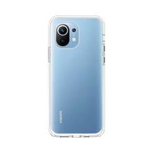 Teleplus Xiaomi Mi 11 Lüks Korumalı Tpu Silikon Şeffaf Kılıf Tam Kapatan Ekran Koruyucu