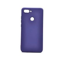 Teleplus Xiaomi Mi 8 Lite Lüks Silikon Lacivert Kılıf