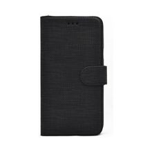 Teleplus Xiaomi Mi Note 10 Pro Kumaş Spor Standlı Cüzdan Siyah Kılıf
