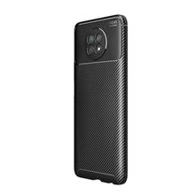 Teleplus Xiaomi MI10T Lite Negro Karbon Dokulu Siyah Nano Ekran Koruyucu Silikon Cep Telefonu Kılıf
