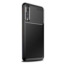 Teleplus Xiaomi Mi9 Negro Karbon Silikon Kılıf + Nano Ekran Koruyucu