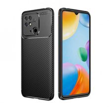 Teleplus Xiaomi Poco C40 Kamera Korumalı Negro Silikon Nano Ekran Koruyucu Lacivert Kılıf