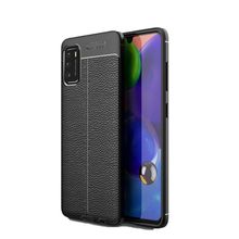 Teleplus Xiaomi Poco M3 Deri Dokulu Nano Ekran Koruyucu Kırmızı Silikon Cep Telefonu Kılıf