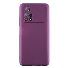 Teleplus Xiaomi Poco M4 Pro 4G Kamera Korumalı Mat Premier Silikon Siyah Kılıf