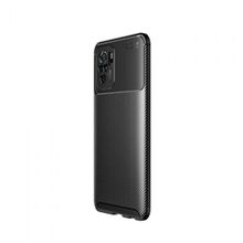 Teleplus Xiaomi Poco M5S Kamera Korumalı Negro Karbon Silikon Siyah Kılıf
