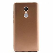 Teleplus Xiaomi Redmi 5 Plus Lüks Silikon Gold Kılıf