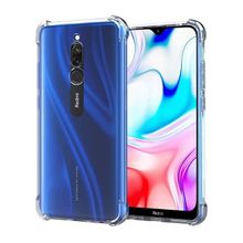 Teleplus Xiaomi Redmi 8 Darbe Korumalı Silikon Şeffaf Kılıf