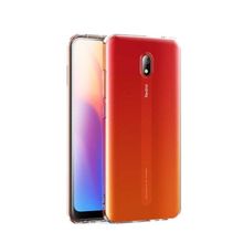 Teleplus Xiaomi Redmi 8A Kılıf Süper Silikon Şeffaf Nano Ekran Koruyucu
