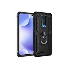 Teleplus Xiaomi Redmi K30 Vega Yüzüklü Tank Kapak Kırmızı Kılıf