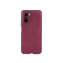 Teleplus Xiaomi Redmi K40 Kamera Korumalı Mat Premier Kırmızı Nano Ekran Koruyucu Ve Silikon Kılıf