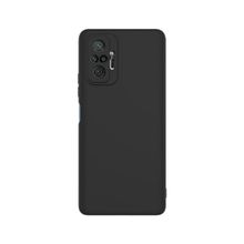 Teleplus Xiaomi Redmi Note 10 Pro Kamera Korumalı İçi Kadife Silikon Siyah Kılıf