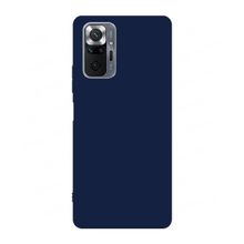Teleplus Xiaomi Redmi Note 10 Pro Lüks Mat Lacivert Nano Ekran Koruyucu Ve Silikon Kılıf