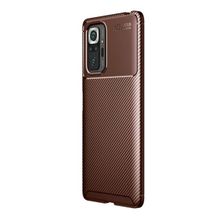 Teleplus Xiaomi Redmi Note 10 Pro Max Negro Karbon Silikon Nano Ekran Koruyucu Lacivert Kılıf
