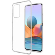 Teleplus Xiaomi Redmi Note 10s Lüks Korumalı Silikon Şeffaf Nano Ekran Koruyucu Kılıf