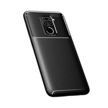 Teleplus Xiaomi Redmi Note 9 Negro Karbon Kahverengi Silikon Kılıf