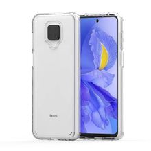 Teleplus Xiaomi Redmi Note 9 Pro Gard Darbe Korumalı Nano Ekran Koruyucu Şeffaf Silikon Cep Telefonu Kılıf