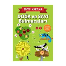 Teleskop Popüler Bilim Yayınları - Eğitici Kartlar Doğa ve Sayı Bulmacaları