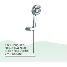 Tema 52050 Krom Star Askılı Duş Seti