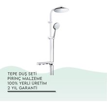 Tema 53137 Krom Hill Tetra Tepe Duş Seti