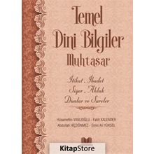 Temel Dini Bilgiler Muhtasar Hüsamettin Vanlıoğlu Kitap Kalbi Yayıncılık
