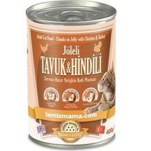 Temizmama Jöleli Tavuk ve Hindili 400 gr Kedi Maması