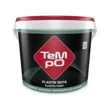 Tempo Açık Mavi 3.5 kg Silikonlu Mat Plastik İç Cephe Duvar Boyası
