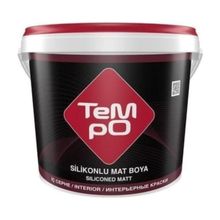 Tempo Şeker Pembe 10 kg Silikonlu Mat İç Cephe Duvar Boyası