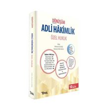 Temsil Yayınları Dönüşüm Adli Hakimlik Özel Hukuk Çıkmış Sorular ve Açıklamalı Çözümleri
