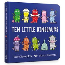 Ten Little Dinosaurs Board Book