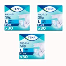 Tena 90 Adet PROskin Slip 6 damla Large Büyük Boy Hasta Bezi