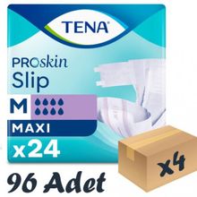 Tena Proskin Slip Maxi 8 Damla Orta Boy Medium 96 Adet Belbantlı Hasta Bezi