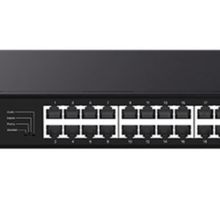 Tenda TEG1128P-24-410W 26GE + 2SFP Ethernet 24 Port 410 W Smart PoE 6KV Excellent Lightning Protection Switch