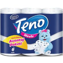 Teno 2 katlı 6'lı Kağıt Havlu