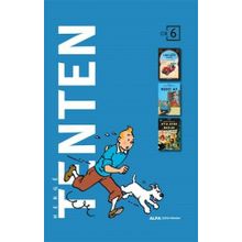Tenten'in Maceraları Cilt 6 Üç Kitap Birarada Ciltli-Kutulu - Herge