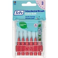 Tepe Blister X-Soft 6x0.5 mm Kırmızı Diş Arayüz Fırçası