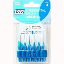 Tepe Interdental Mavi 0.6 mm 6'lı Brush Arayüz Fırçası