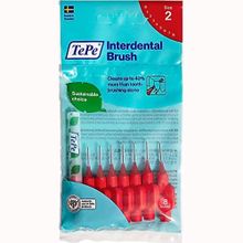 Tepe Kırmızı 0.5 mm Ekstra Soft 8'li Arayüz Fırçası