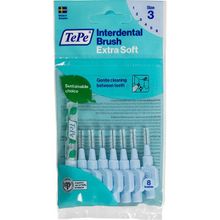 Tepe X-Soft 0.6 mm Mavi 8'li Arayüz Fırçası