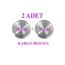 Tepsi Baklava 2 Adet 30 Cm Künefe Kadayıf Tabağı Tepsisi -taban 24 Cm