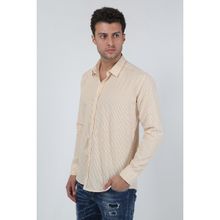 Terapi Men 21Y-4300599 Lila Kalın Dik Çizgili Uzun Kollu Slim Fit Erkek Gömlek