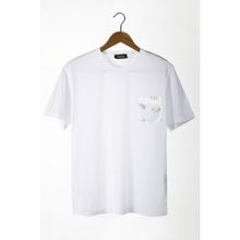 Terapi Men 22Y-3400762-44 Bisiklet Yaka Cepli Oversize Erkek T-shirt