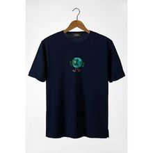 Terapi Men 22Y-3400762-65 Bisiklet Yaka Önü Dünya Baskılı Oversize Erkek T-Shirt