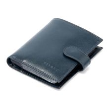 Tergan 1323H86 Lacivert Deri Unisex Kartlık